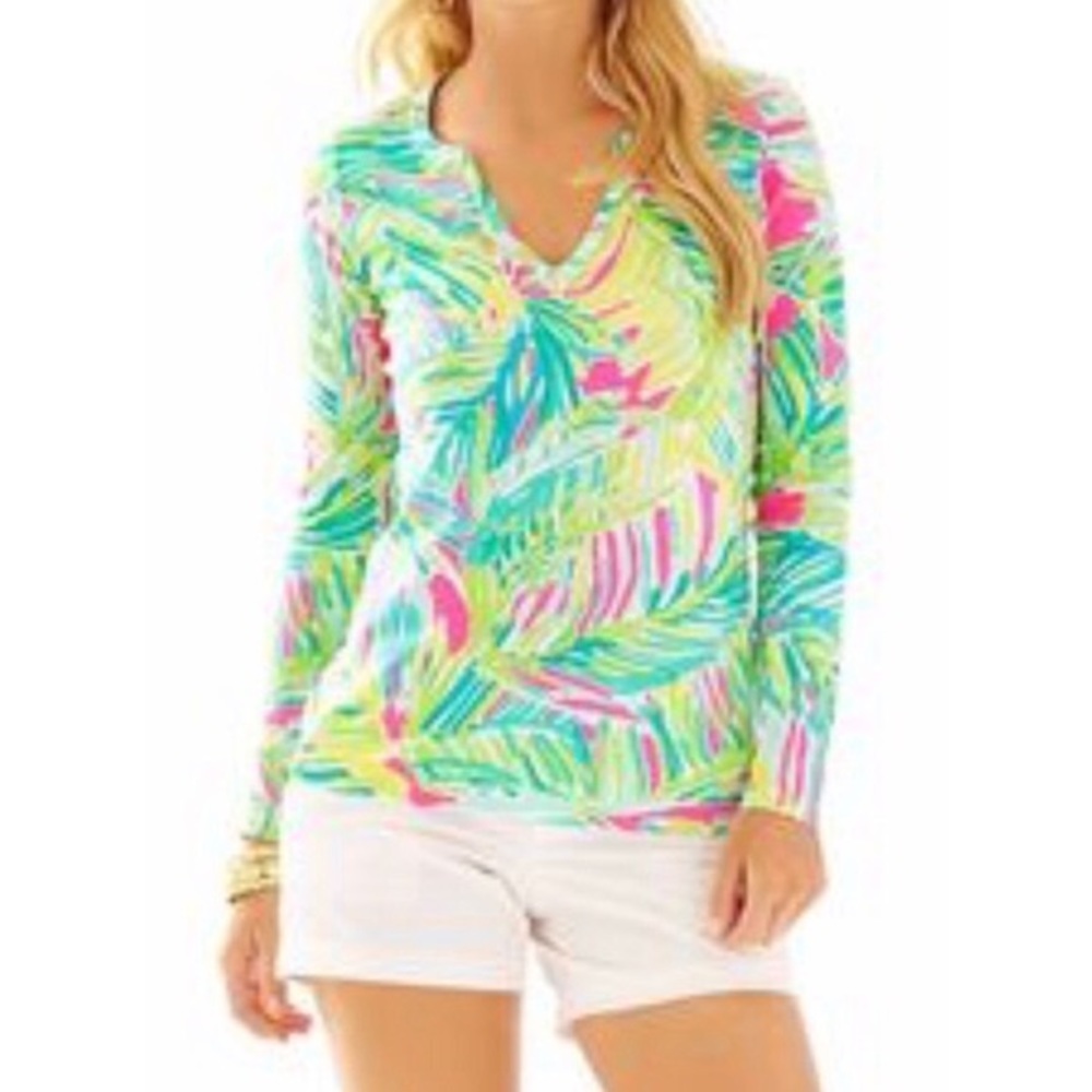 Lilly Pulitzer Kayleigh Stretch Top XL